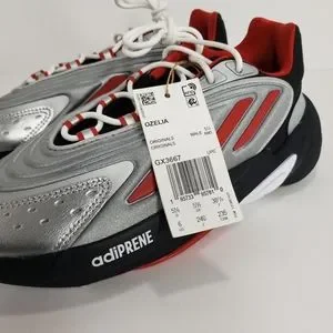 MEN\'S Adidas Ozelia Scarlet Silver Metallic Shoes GX3667 Buy Adidas Ozelia  main image 3